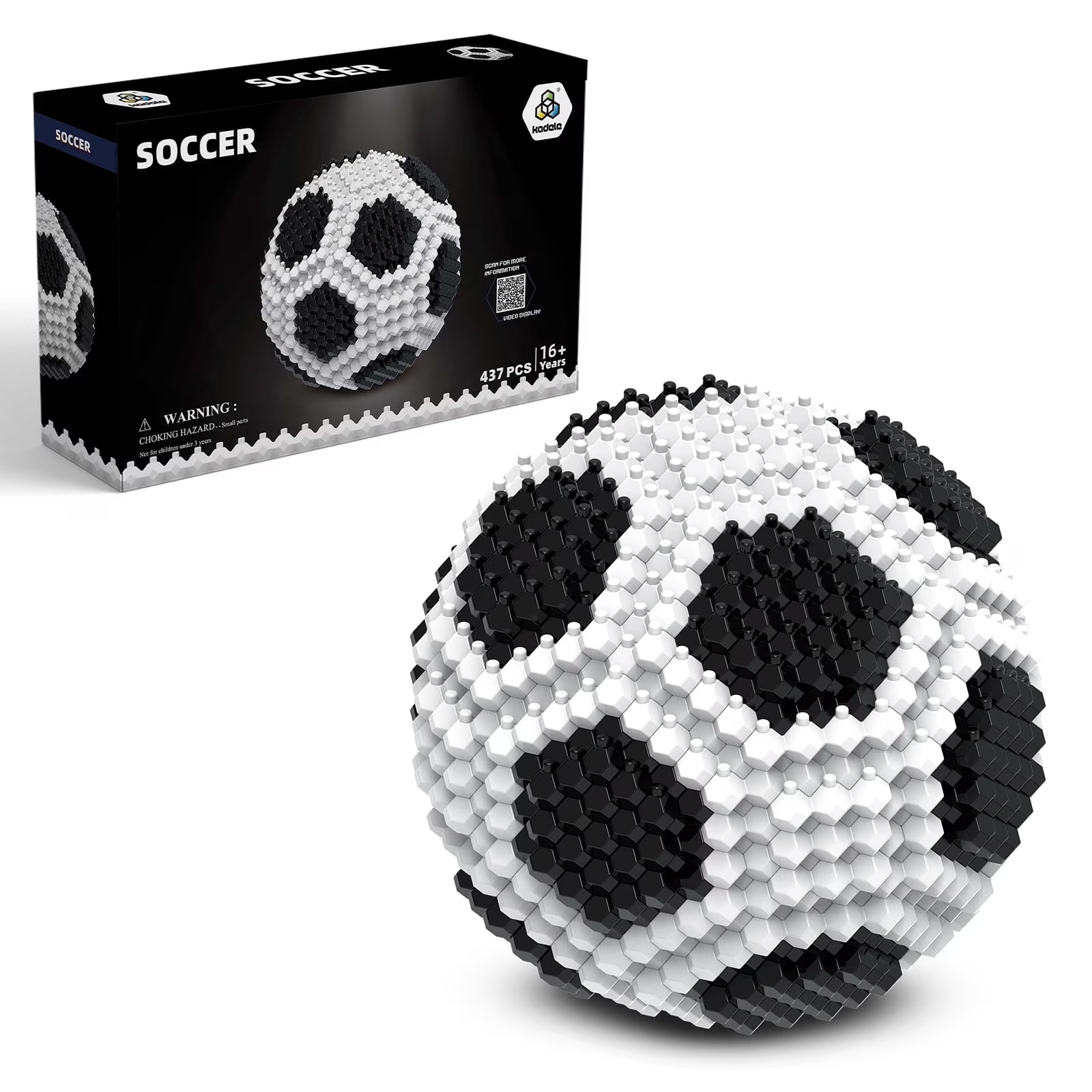 Kadele Soccer Building Block Set - 437 Pieces