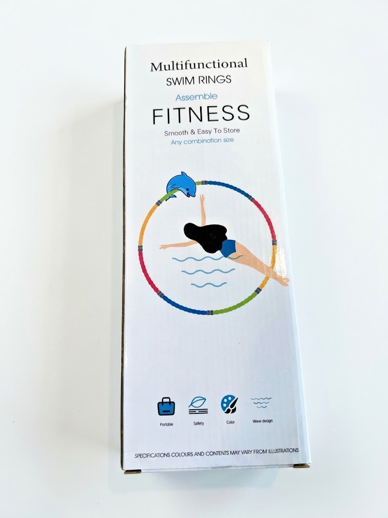8-Piece Modular Fitness Swim Ring Set