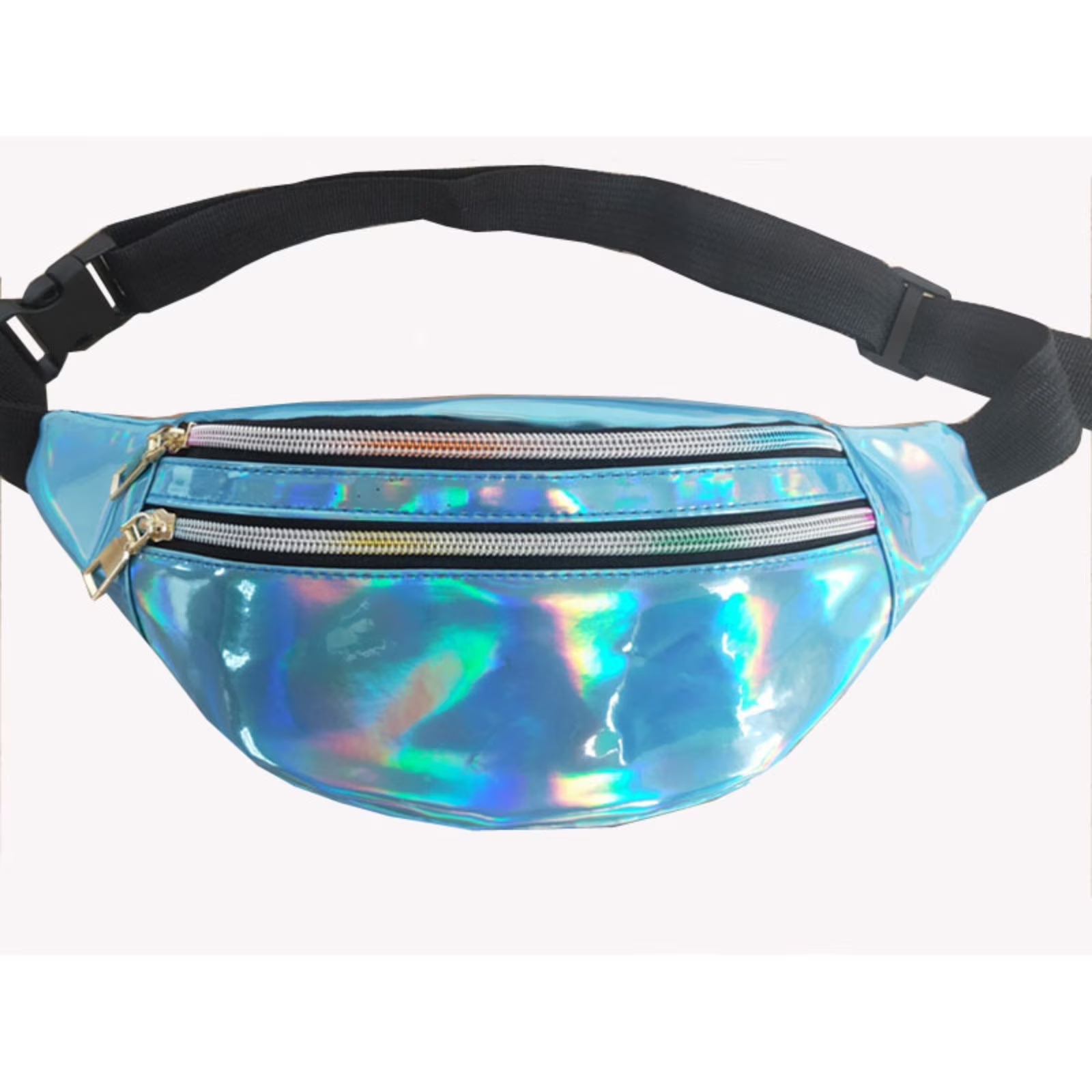 Jiahong Piny PU Waist Bag - Blue
