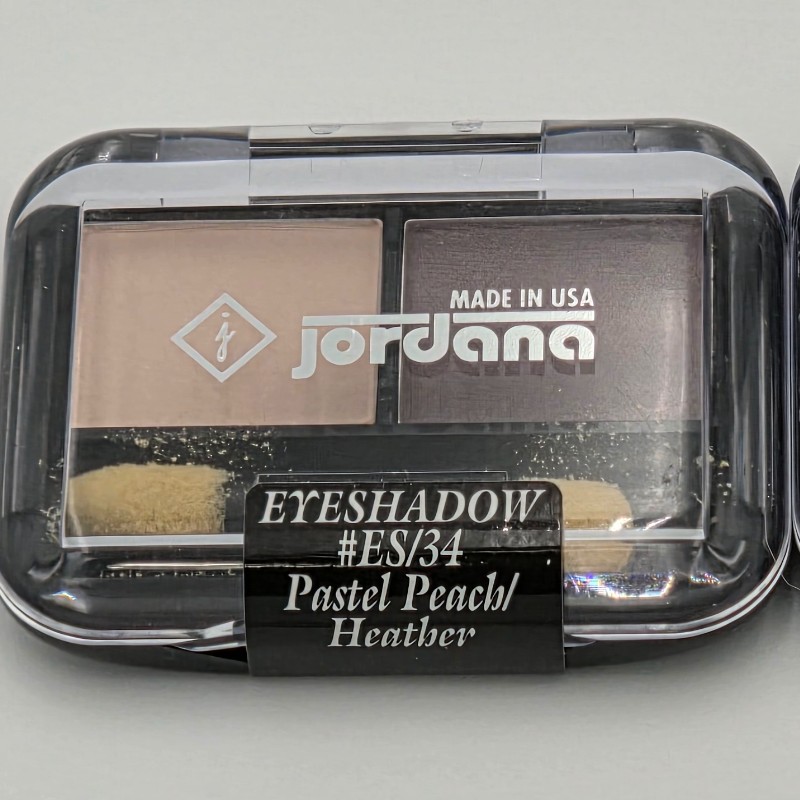 Jordana Eyeshadow Duo - ES/34 Pastel Peach / Heather